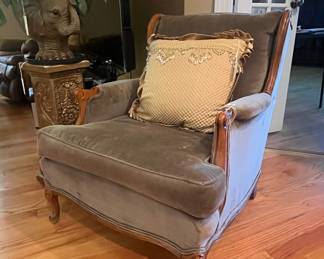 Louis XV Style Bergere Armchair