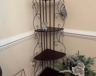 Coaster Furniture Poppy 4-Shelf Corner Bookcase