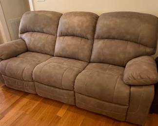 Ashley Furniture Manual Reclining Sofa