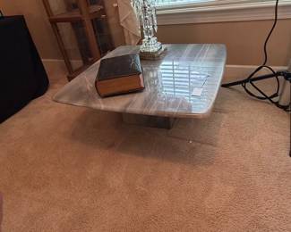 Marble Top Coffee Table