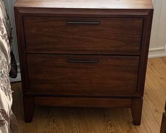 Klaussner Walnut Nightstand