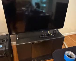 LG OLED TV and TV Cabinet