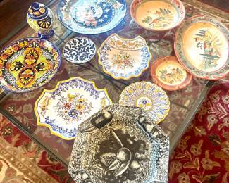 Wowza!! Huge selection of beautiful serving pieces