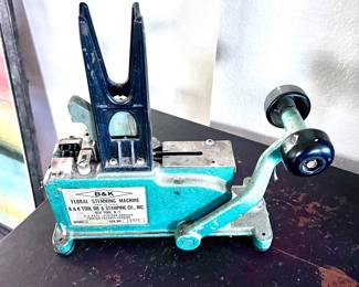 B&K Floral Stemming Machine