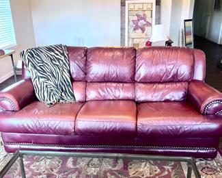 Large Leather Couch