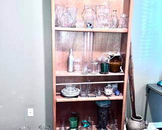 Large selection of vases