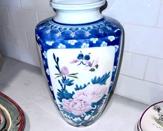 Asian inspired vase