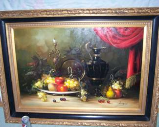 LARGE HEAVY LISTED ARTIST VERY HEAVY! FRAME