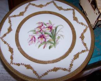 PLATE SIGNED 