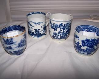 18TH ENGLISH CUPS