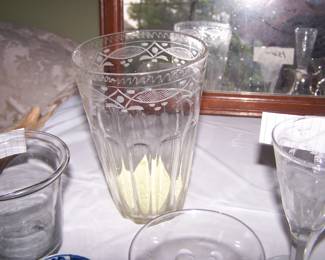large ale glass 200 years old 