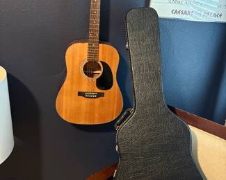 Guitar and case