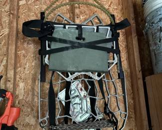 The original Lone Wolf climbing tree stand