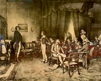 Late 1700s engraving