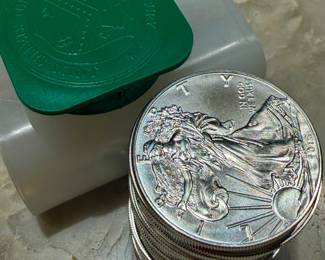 Sleeve of 20 Eagles .999