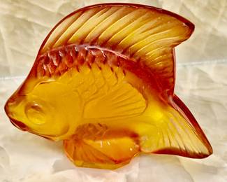 Lalique fish 1980s