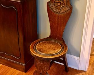 Early 1700s North Winds Chair