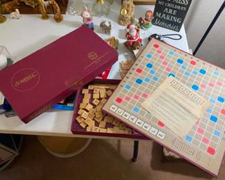 Vintage Scrabble game.
