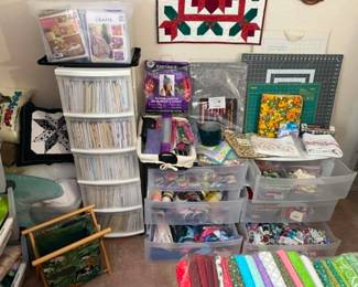 5 drawer bin and box on top FULL of sewing patterns!!  Loads more to meet all your needs and wants
