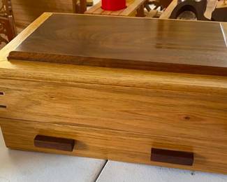 Gorgeous handmade jewelry box.