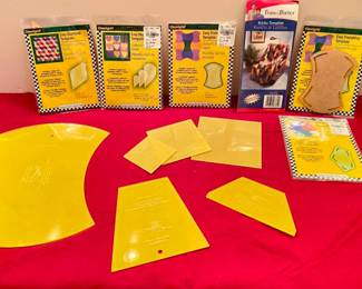 Quilting templates.