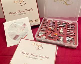 Madam sew Ultimate Presser Foot Set.