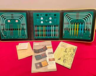 Vintage Sears Knitting needle set.