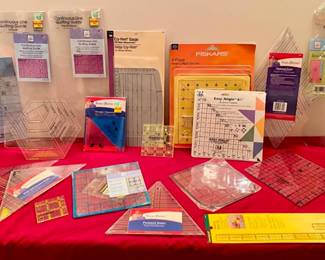 Quilting rulers galore!