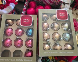 Vintage Christmas Ornaments