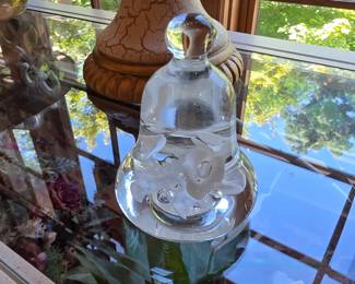Bell shaped paperweight 