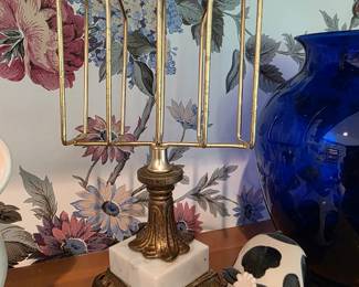Hollywood Regency napkin holder 