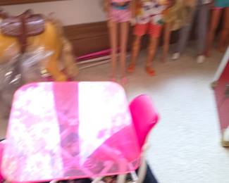 Barbie dining set