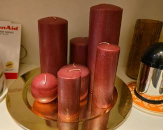 Assorted candles 