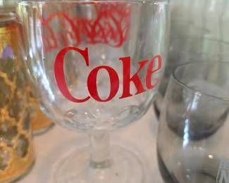 Coca-Cola glassware 
