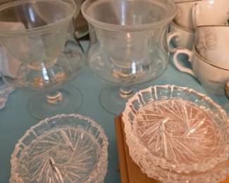 Crystal coasters 