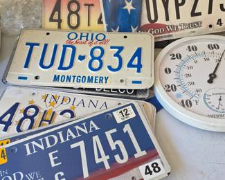 License plates 