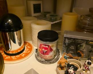 Assorted candles
