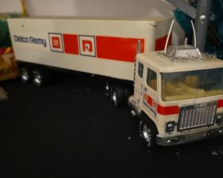 Vintage metal toy truck