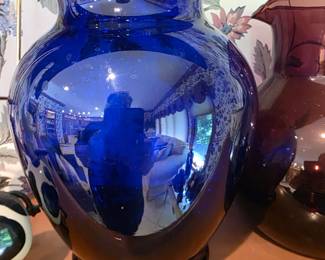Blue vase