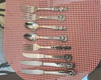 Assorted child's flatware 