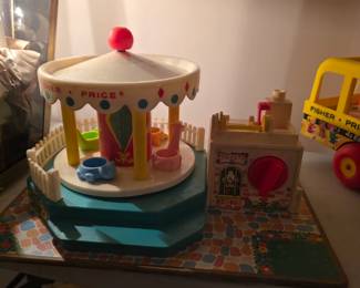 1972 fisher price merry go round 