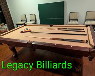 Legacy Billiards pool table