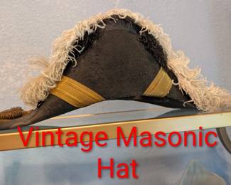 Vintage Masonic Hat
