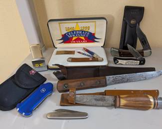 Vintage Knives, Buck, Old Timer