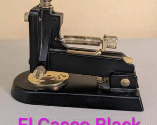El Casco Black Gold Mini Stapler