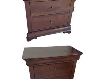 Newport Cabinet Nightstands With Hidden Top Drawer