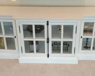Beautiful Cream Display CabinetConsole