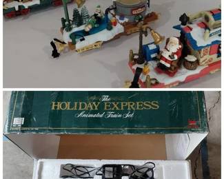 Holiday Express Animated Train Set