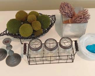 Charming Metal And Glass Collection