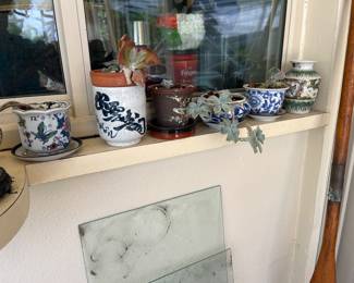 Flower pots & live plants